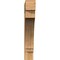 Ekena Millwork Imperial Block Rough Sawn Bracket, Western Red Cedar, 6"W x 38"D x 38"H BKT06X38X38IMP05RWR - alternate 4